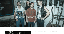 Desktop Screenshot of distantcuzins.com